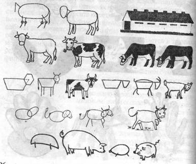 Методика обучения дошкольников рисованию животных